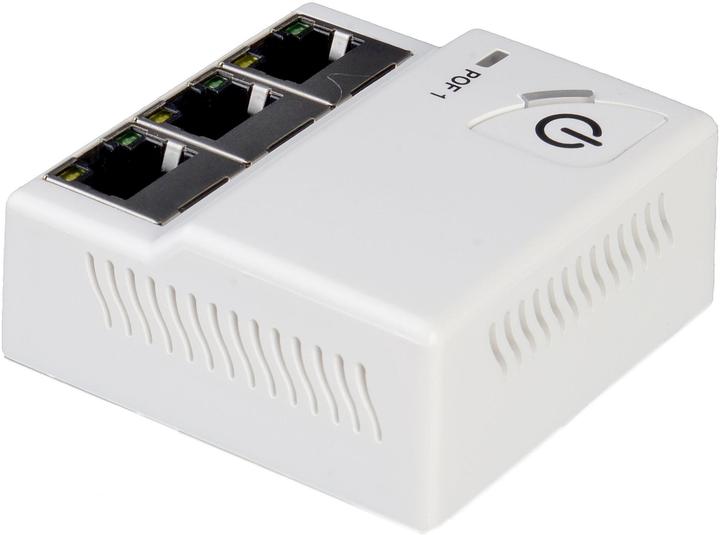 Actual product image DigitalStrom-IP POF Switch ds-POF Gigabit Wall Switch (4 ports)