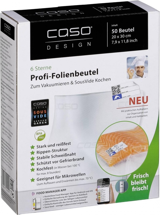 Produktbild Caso Folienbeutel (50 x)