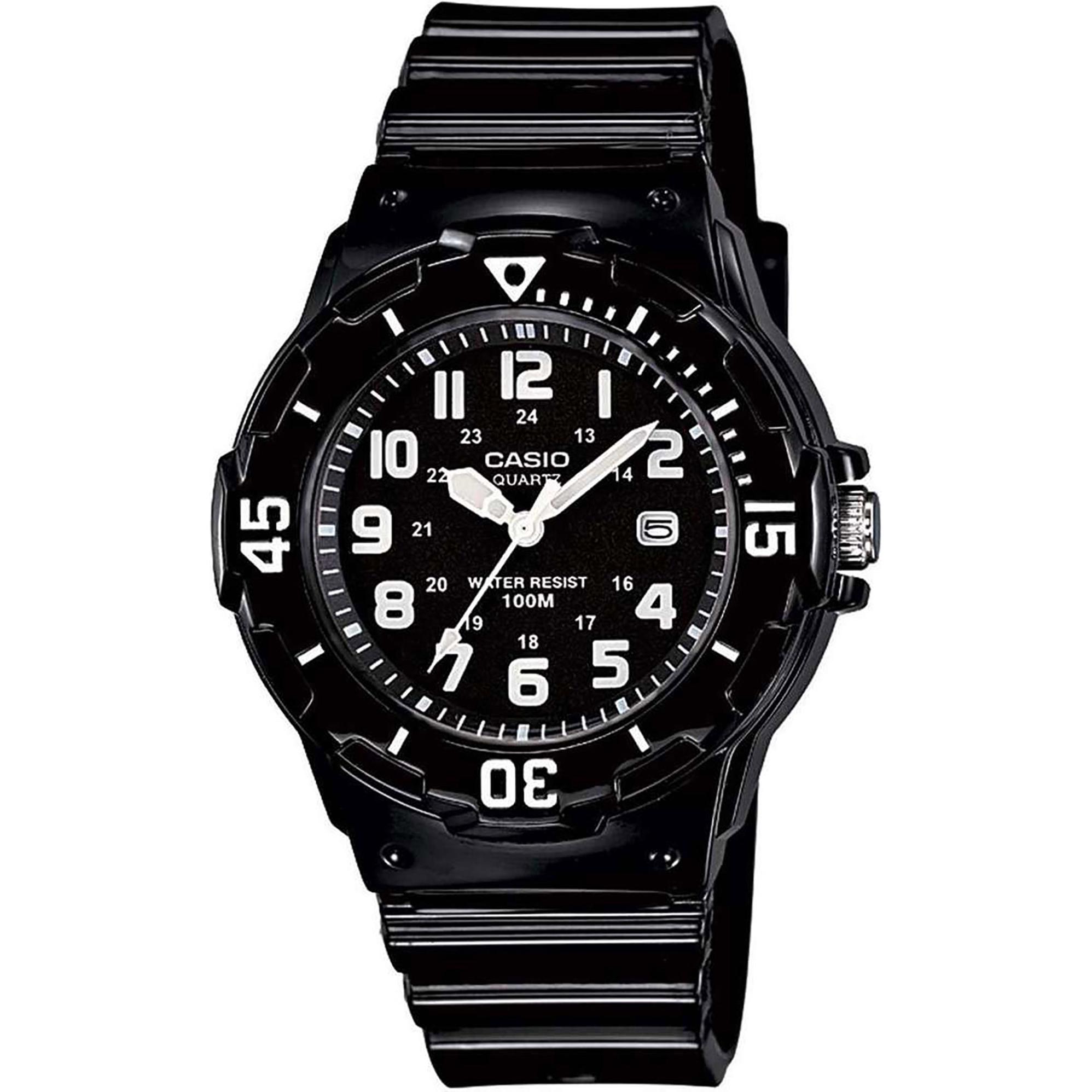 Casio, Armbanduhr, Collection - LRW-200H-1B, Schwarz, (Analoguhr, 34 mm)