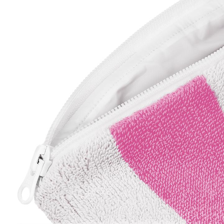 Actual product image Kolma Necessaire Stripy Flamingo/Weiss