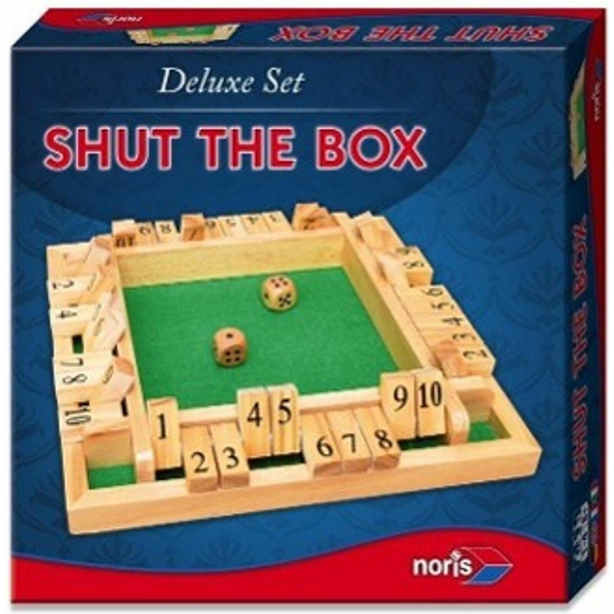 Noris Chiudi il Box Deluxe: Il Classico Gioco di Dadi in 4 Lingue