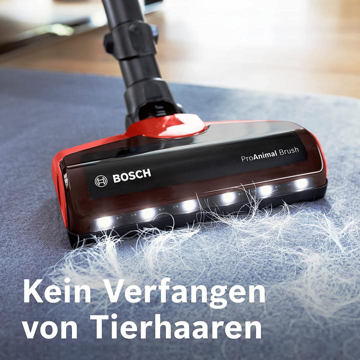 Actual product image Bosch Hausgeräte Unlimited 7 ProAnimal BKS711PET with bend tube, Tornado Red