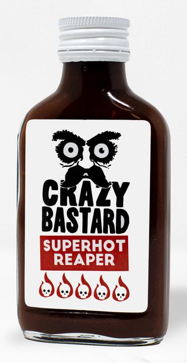 Immagine prodotto Crazy Bastard Sauce Superhot Reaper (100 ml) - Salsa piccante (270 g)
