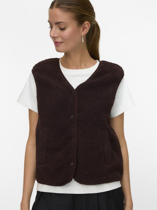 Produktbild Vero Moda VMJOSEFINE Weste Teddyfell Weste (L)