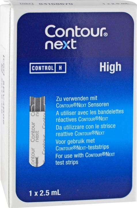 Produktbild Contour Kontroll-Lösung high (Kontrolllösung)