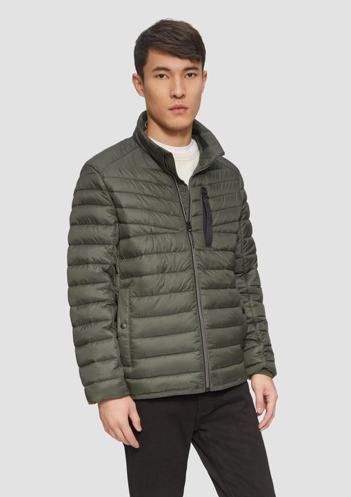 Produktbild S.Oliver Outdoor-Jacke Steppjacke mit sportiven Kontrastdetails (XL)