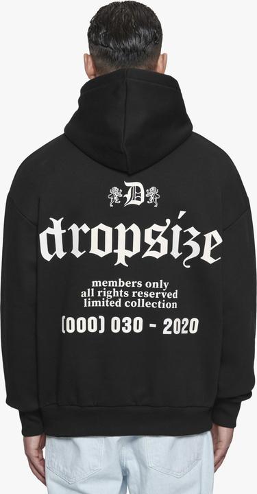 Produktbild Dropsize Heavy Oversize Number Hoodie - 138247 (S)