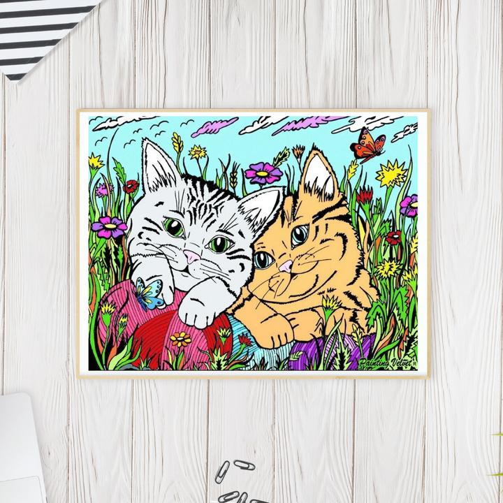 Produktbild TataRuga Malkarton Samtbild