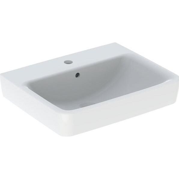 Geberit, Waschbecken, Waschtisch Renova Plan 55 cm wei 501632001 (440 mm, 550 mm)
