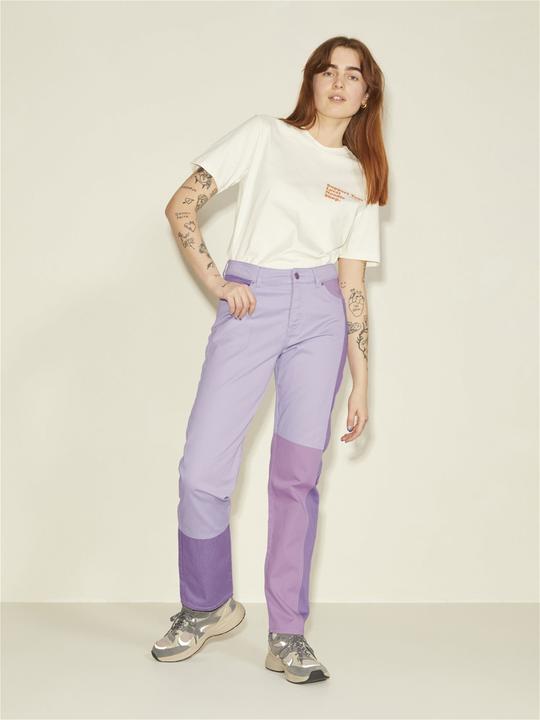 Actual product image JJXX JXRylee Colorblock Straight Fit Jeans