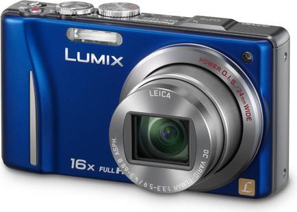 Panasonic Lumix TZ20, 14MP, 16xZoom, 3D, GPS, FullHD, Blau - Digitec