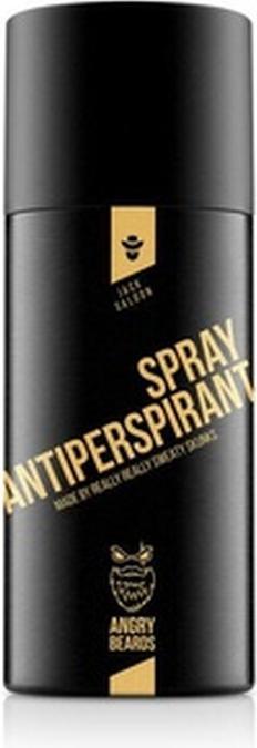 Actual product image Angry Beards Jack Saloon Antiperspirant (Spray, 150 ml)