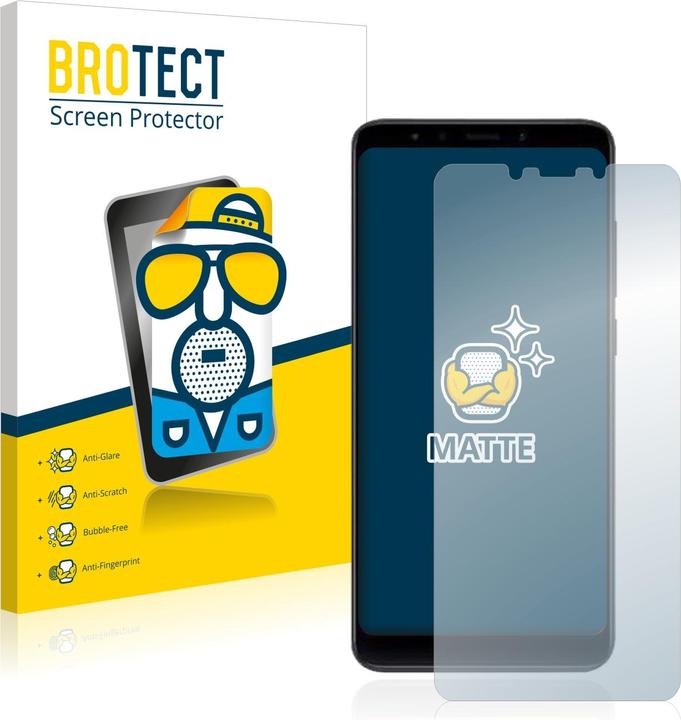 Produktbild BROTECT Entspiegelungs-Schutzfolie Displayschutz Matt (2 Stück, Xiaomi Mi A2 Lite?)