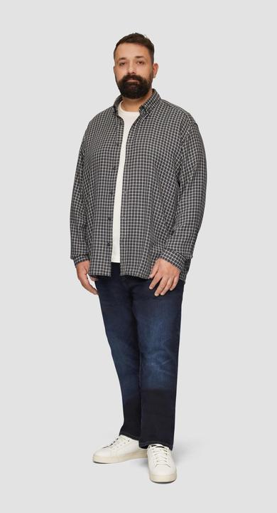 Image du produit S.Oliver Hemd Regular Fit: Strukturiertes Baumwollhemd mit Button-Down-Kragen (XXL)
