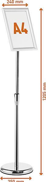 Produktbild Durable Bodenständer Info (A4)