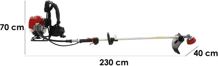 Produktbild Honda EuroMech ZHO 50C 4TaktBenzinRucksackFreischneider GX50Motor