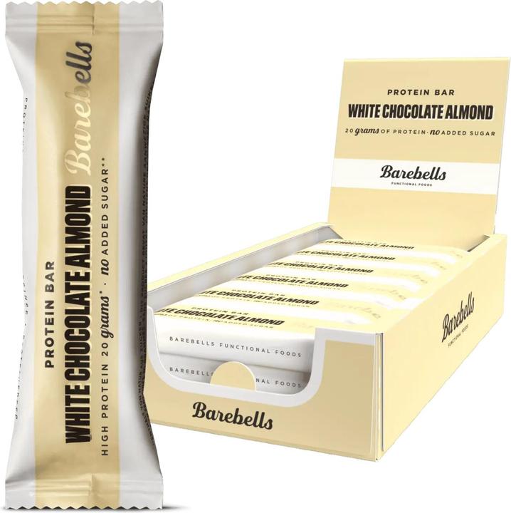 Actual product image Barebells Protein Bar (White Chocolate Almond, 12 pcs., 660 g)