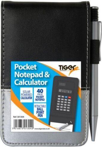Produktbild Tiger Notizbuch und Stift Set 3erPack (Liniert, Harter Einband)