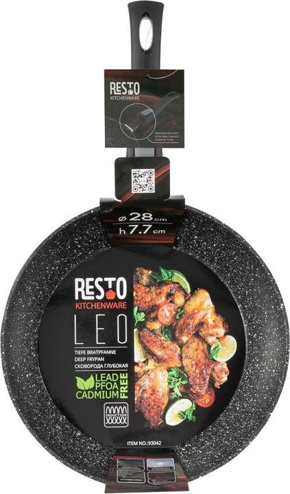 Actual product image Resto DEEP FRYING PAN D28 H7,7CM (28 cm, Frying pan, Aluminium)