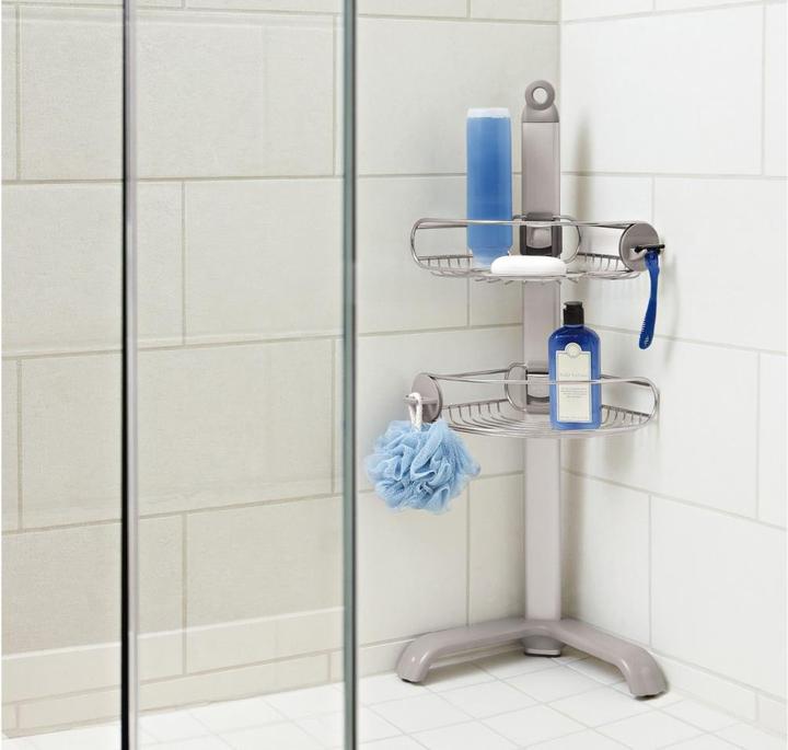 Produktbild Simplehuman Duschcaddy (18 x 29.5 x 78 cm)