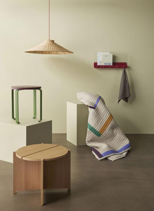 Image du produit Hübsch Pendentif Chand Trapèze Naturel (E27)