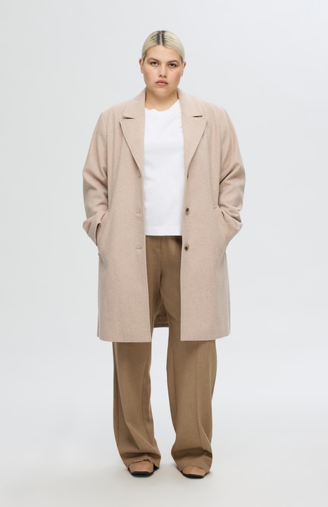 Actual product image Selected Femme Slfnew Alma Wool Coat Noos (40)