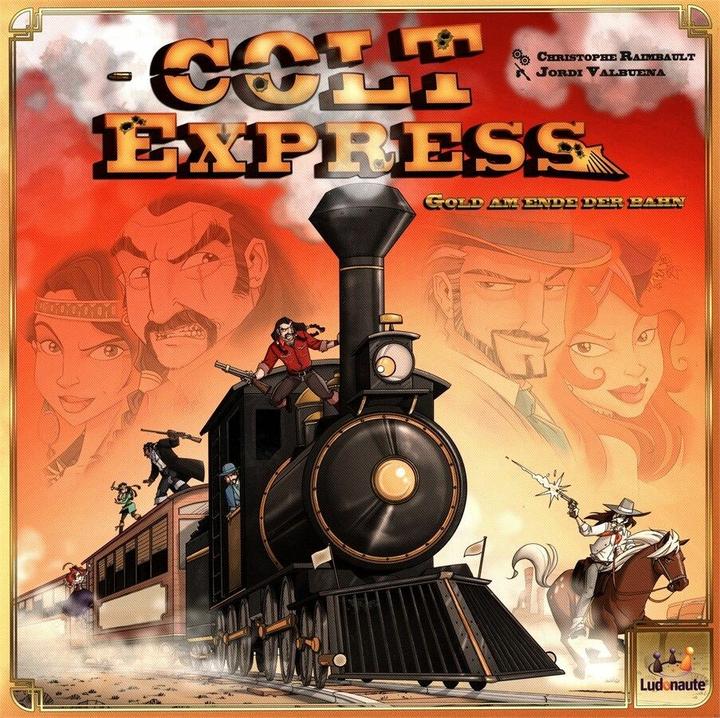 Productafbeelding Asmodée Colt Express - Goud aan het eind van de baan (Duits, 2 - 6 Spelers)