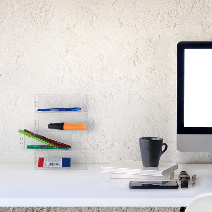 Actual product image Relaxdays Acrylic Cosmetic Organiser