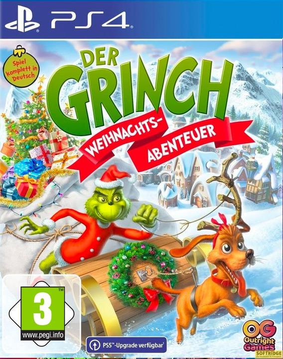 Actual product image Game The Grinch: Christmas Adventure (PS4, DE)