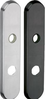 Actual product image Glutz Interior labels clipped 5435 / 5436 / 5437 (Door plate set)