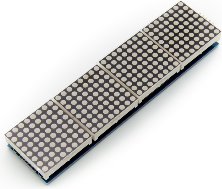 Produktbild Purecrea 4 Module mit 8x8 LED Dot Matrix 32x8 Grün mit MAX7219 für Display