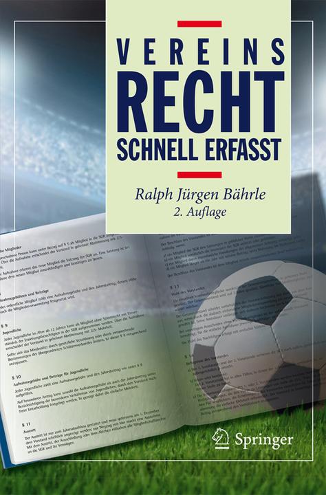 Produktbild Vereinsrecht - Schnell erfasst (Deutsch, Ralph J. Bährle, 2016)