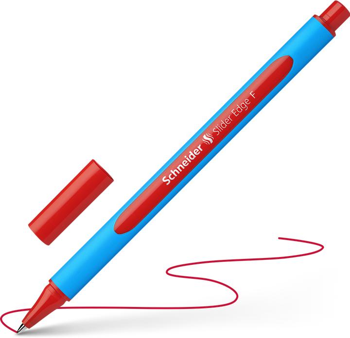 Actual product image Schneider Biros Slider Edge red, line width: F (fine) (Red, 1 x)