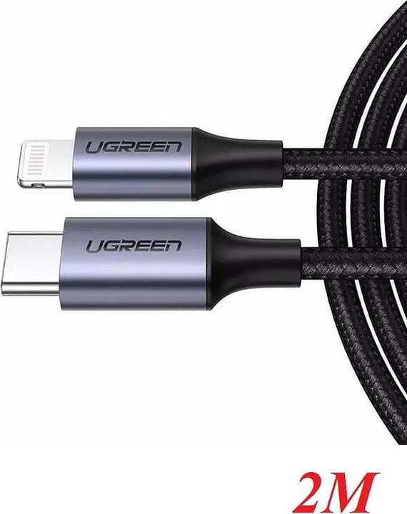 Produktbild Ugreen Lightning – USB C (2 m, USB 2.0)