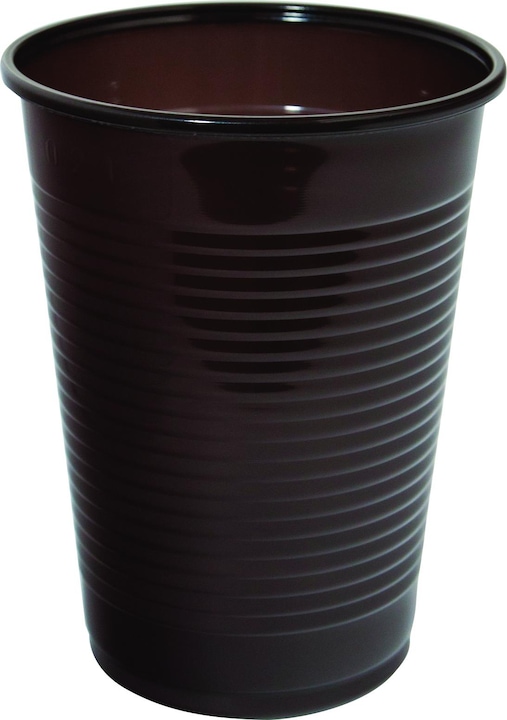 Produktbild Office Products Kunststoffbecher, thermo, 200 ml, 100 stück, braun (100 x)