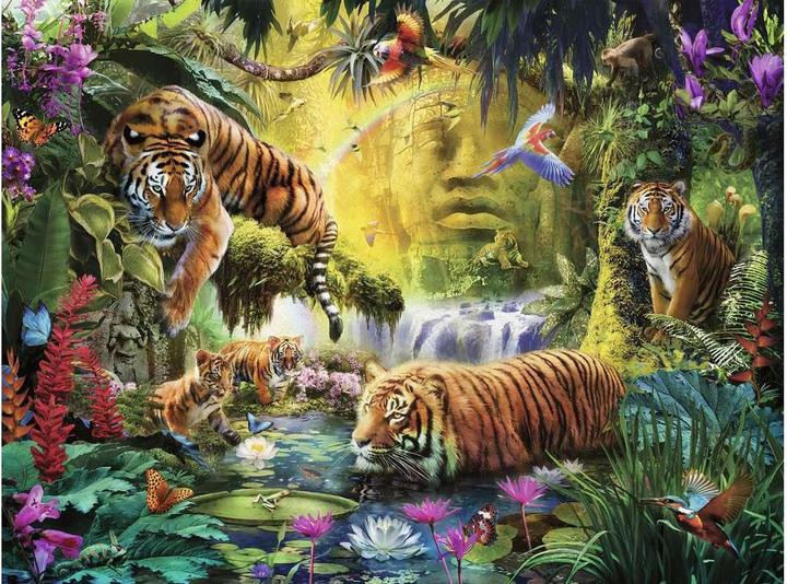 Produktbild Ravensburger Idylle am Wasserloch (1500 Teile)