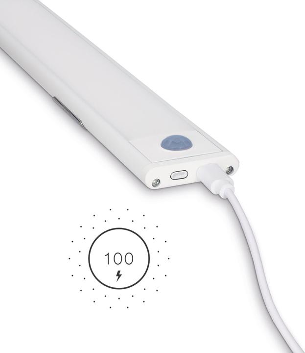 Immagine prodotto KSIX Illuminazione LED Sophia con batteria a sensore (Bianco neutro, 30 cm, Interno)