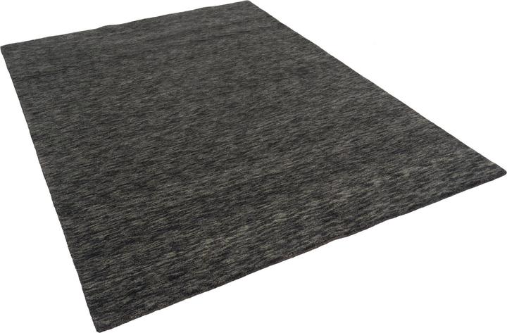 Produktbild Pergamon Wolle Natur Teppich Gabbeh Einfarbig (70 x 300 cm)