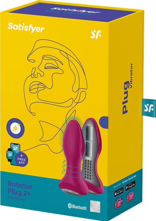 Immagine prodotto Satisfyer Rotator Plug 2 + Connect App - Fuchsia