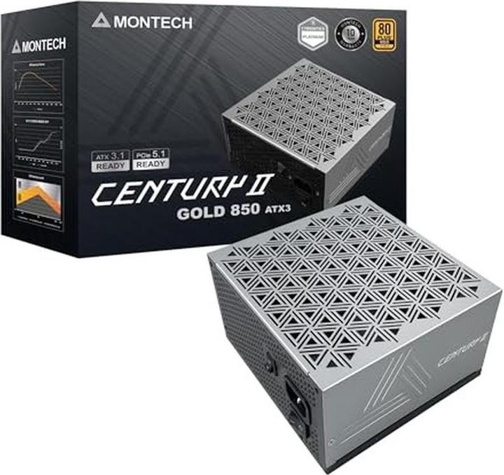 Produktbild Montech CENTURY II 850 (null Watt) (850 W)
