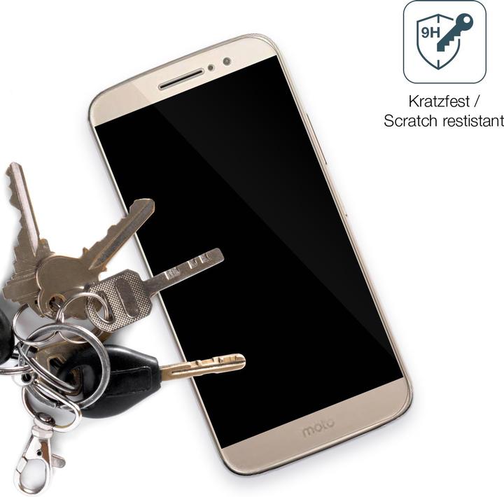 Produktbild Dipos Displayschutz Anti-Shock (2 Stück, Motorola Moto M)