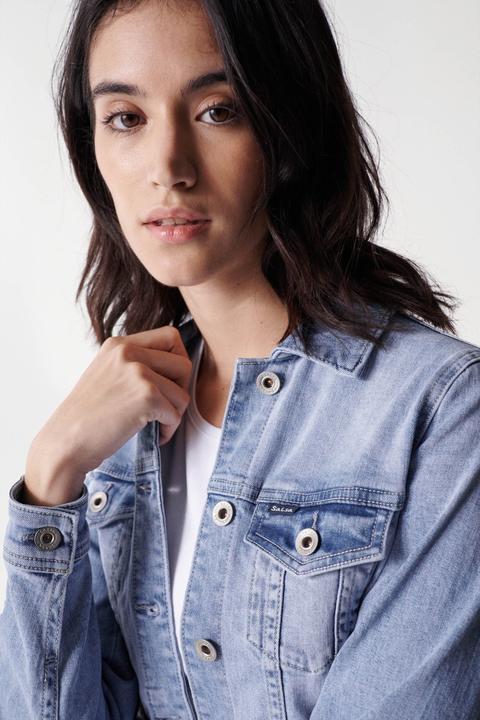 Produktbild Salsa Jeans Jeansjacken Denim Trucker Jacket (XL)
