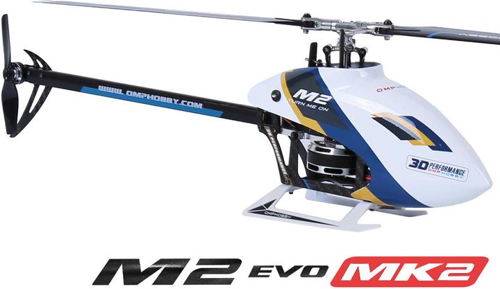 Produktbild OMP Hobby Helikopter M2 MK2 BNF Weiss