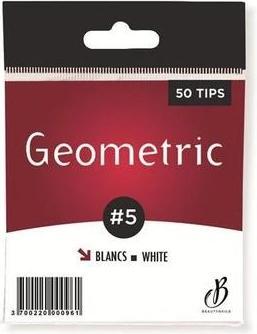 Immagine prodotto Beautynails Bna Geometric White Tips No. 05 X50 (Unghie artificiali)