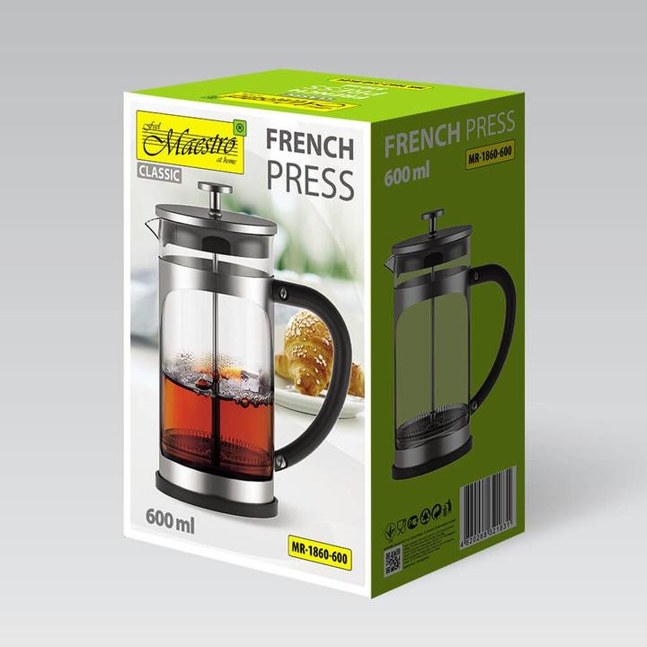 Produktbild Maestro Prasa francuska 600ML MR-1860-600 (0.60 l)