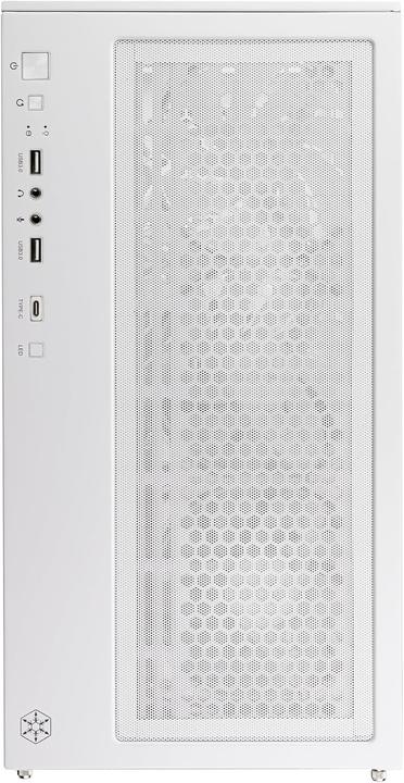 Produktbild Silverstone SST-LD05-W-ARGB - Panorama Tower Micro-ATX Computer Case, white (ATX, Micro ATX (mATX))