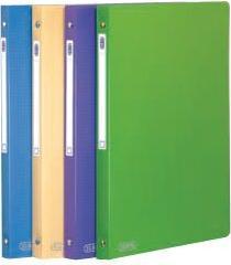 Immagine prodotto Elba Raccoglitore ad anelli Memphis, 20 mm, meccanismo a strappo a 4 anelli, viola per DIN A4, in PP (A4, 20 mm)