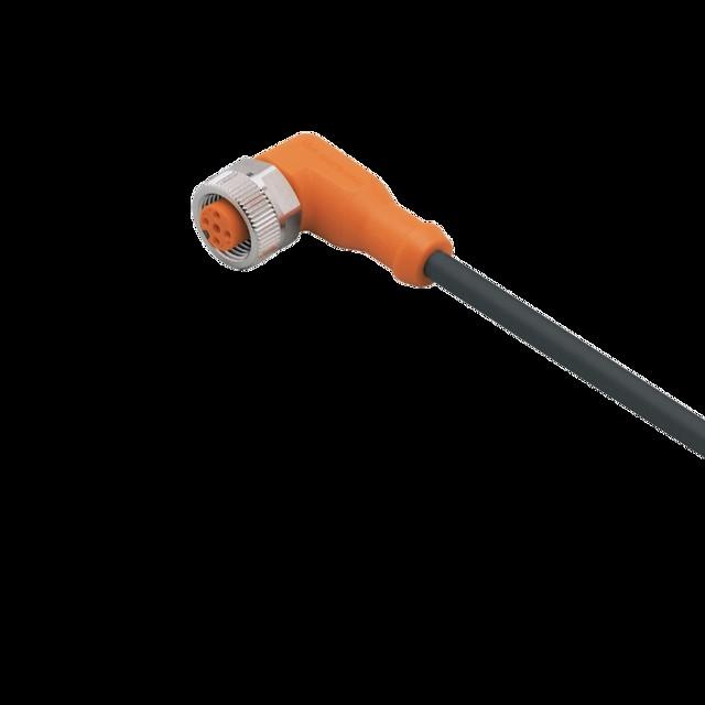 Image du produit ifm Electronic Prise de câble IFM coudée M12 5 EVC531 pôles ACDC sans silicone, sans halogène