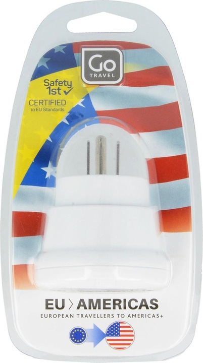 Produktbild Go Travel EU - USA Adaptor