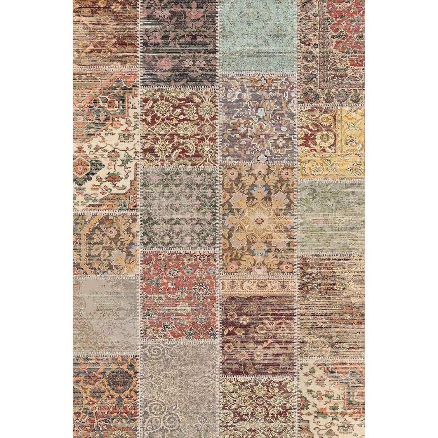 Bamyum, Tappeto, Nadine Bedruckter Teppich Chenille-Druck Maschinell Hergestellt 200 x 300 cm (200 x 300 cm)